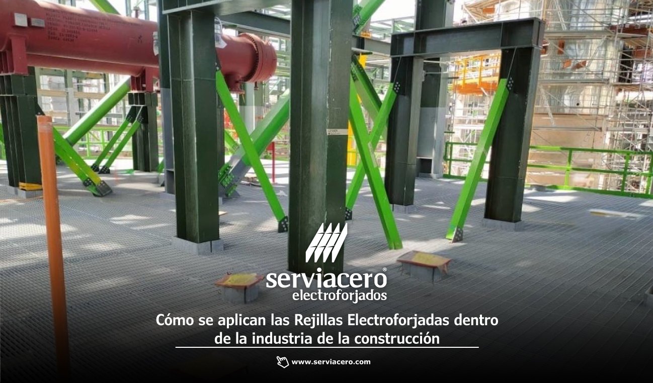 Rejilla Electroforjada en la industria de la Construcción